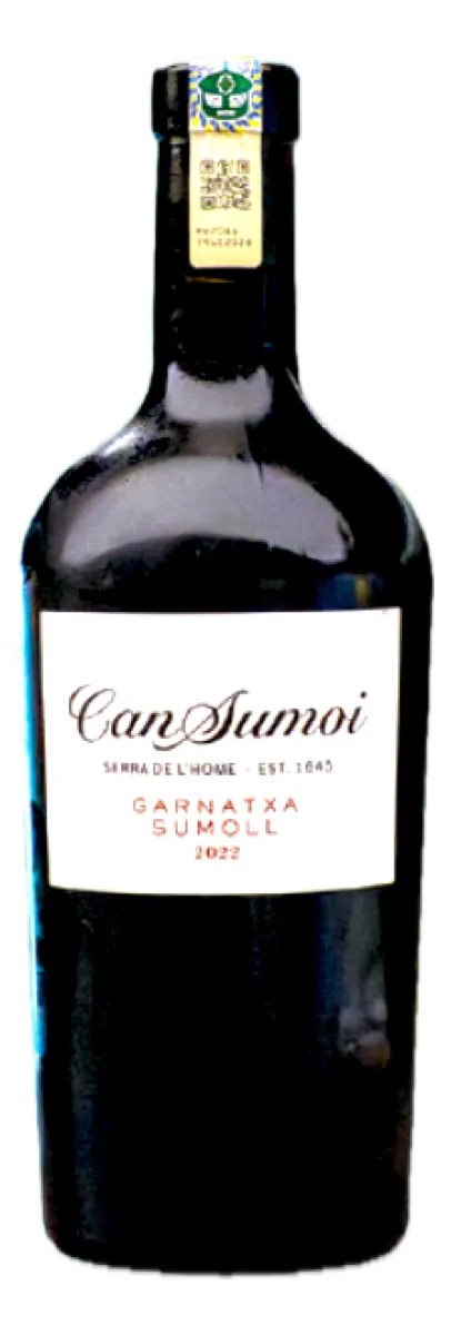 Bottle of Garnatxa Sumoll by Can Sumoi